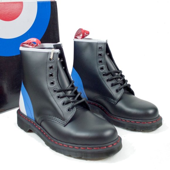 Dr. Martens The Who 1460 Black Boot - Picture 2 of 12
